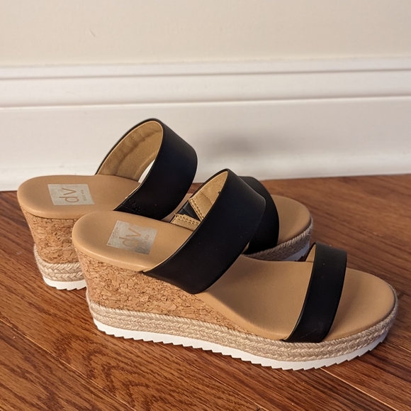 DV by Dolce Vita Emara Double Band Wedges - Picture 3 of 11